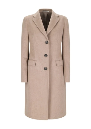 Tagliatore buttoned coat - Neutrals