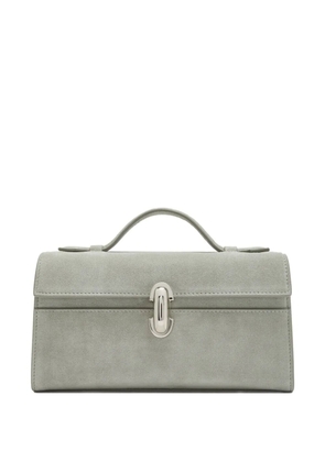 Savette Symmetry suede tote bag - Grey