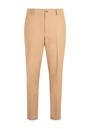 BOSS elasticated-waist trousers - Brown