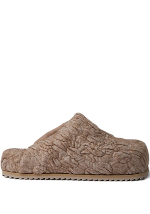 YUME YUME wool-blend mules - Neutrals
