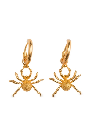 Natia X Lako Spider hoop earrings - Gold