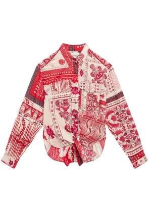 MARANT ÉTOILE Nathy shirt - Red