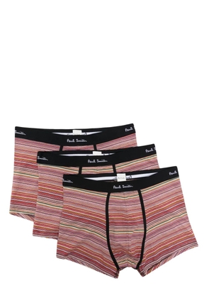 Paul Smith Signature Stripe panelled boxer set - Black