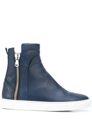 Madison.Maison high-top fur sneaker - Blue