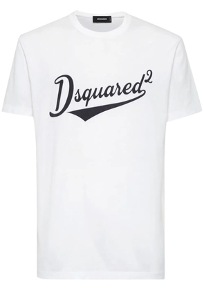 DSQUARED2 logo-print T-shirt - White