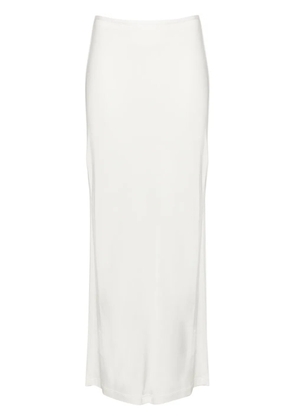 Helmut Lang maxi jersy skirt - Neutrals