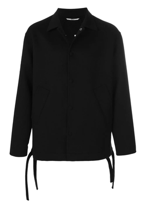Valentino Garavani logo-appliqué jacket - Black