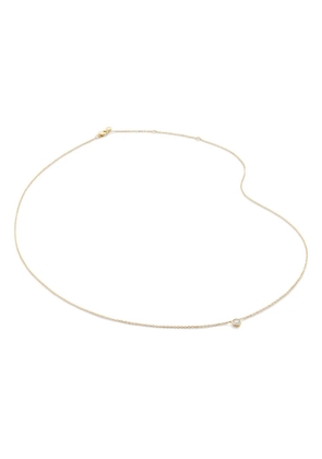 Monica Vinader 14kt yellow gold Essentials diamond necklace