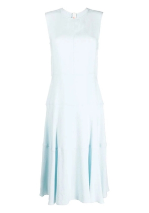 Marni Kleid jacquard midi dress - Blue