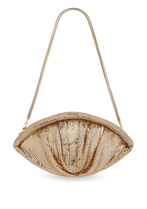 Rabanne mesh evening clutch bag - Gold