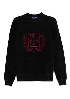 Stain Shade logo-embroidered sweatshirt - Black