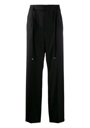 Saint Laurent belted tailored trousers - Black