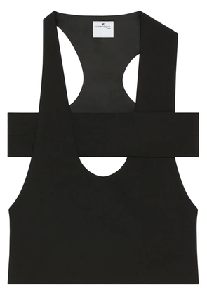 Courrèges Infinity tank top - Black