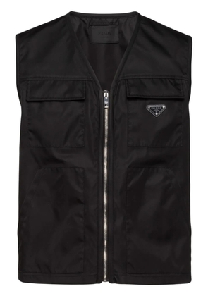 Prada Re-Nylon cargo vest - Black
