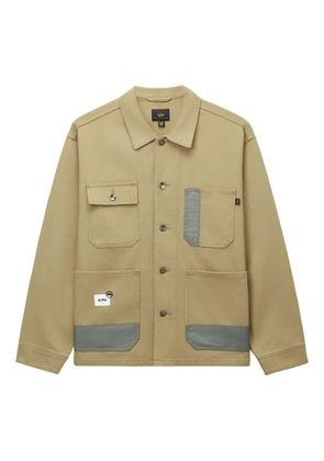 Alpha Industries patch-pocket cotton jacket - Neutrals