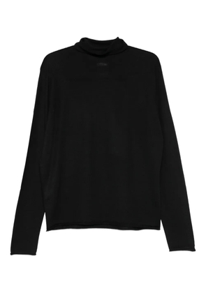 Isabel Benenato fine-knit jumper - Black