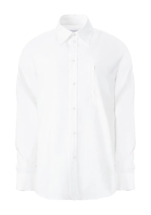 MEDEEA deconstructed pocket shirt - White