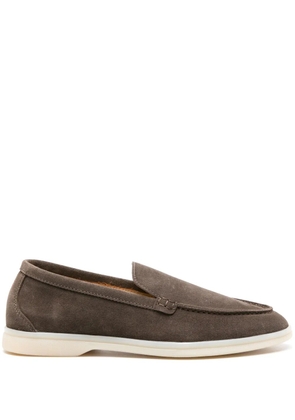 Scarosso Ludovica suede loafers - Neutrals