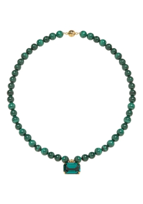 Jennifer Behr beaded Sidonie necklace - Green
