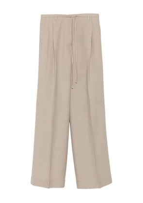 Christian Wijnants pleated trousers - Neutrals