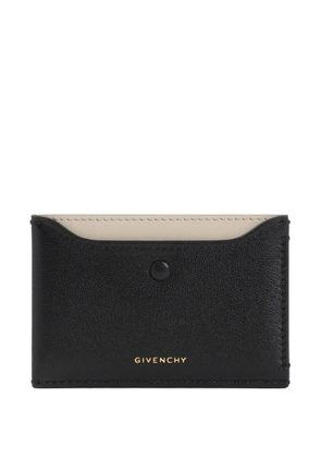 Givenchy leather two-tone cardholder - Black