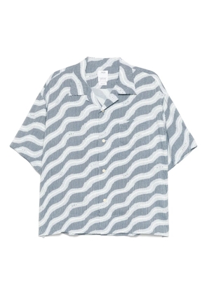 visvim Copa silk shirt - Blue