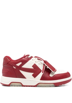 Off-White Arrow panelled sneakers - Red
