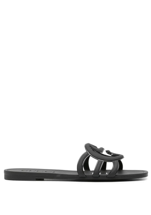 Gucci Interlocking G slides - Black