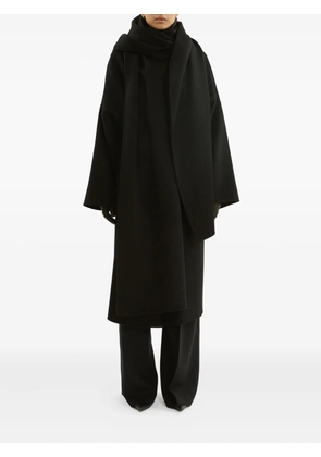 La Collection wool scarf - Black