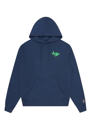 ICECREAM kangaroo-embroidered hoodie - Blue