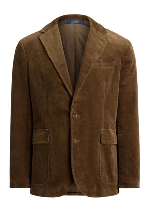 Polo Ralph Lauren corduroy single-breasted blazer - Brown
