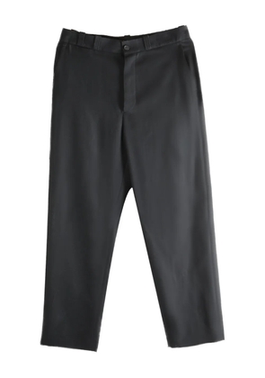 The Row straight-leg trousers - Black