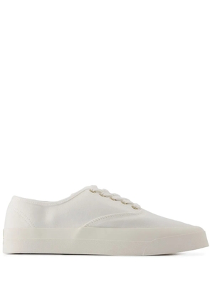 Maison Kitsuné lace-up sneakers - White