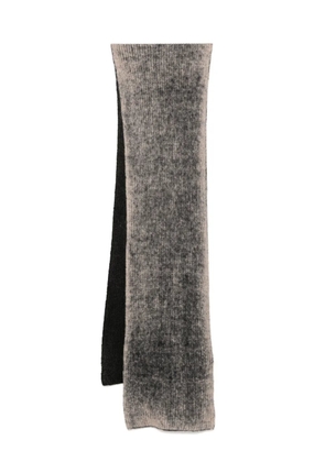 Paul Smith mohair rib scarf - Neutrals