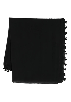 Melissa Odabash Pareo pompom-detail cover-up - Black