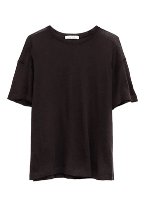 The Row Lila short-sleeve top - Brown