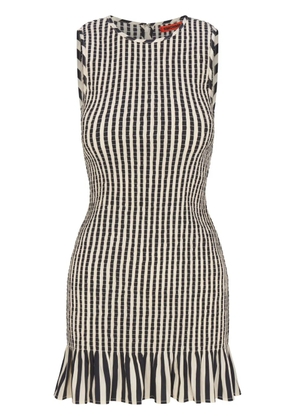 Simon Miller Belle smocked mini dress - Black