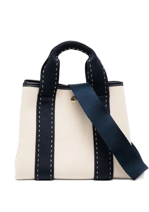 Rue De Verneuil small Traversée tote bag - Neutrals