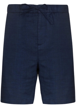 Frescobol Carioca Felipe drawstring-waist chino shorts - Blue