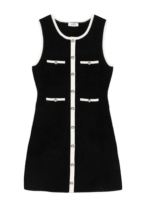 SANDRO sleeveless mini dress - Black