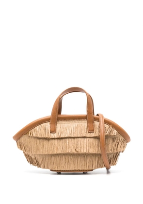 Simon Miller mini Fringe Mercado tote bag - Neutrals