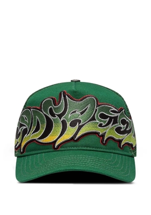 GODSPEED Neo Trucker logo-embroidered baseball cap - Green
