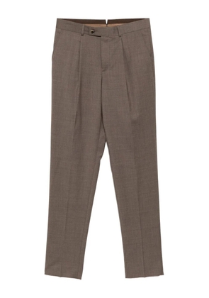 Caruso tapered trousers - Neutrals