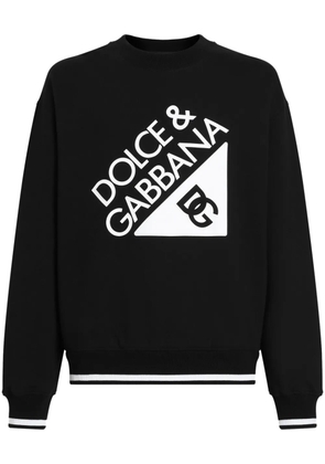 Dolce & Gabbana logo-print sweatshirt - Black