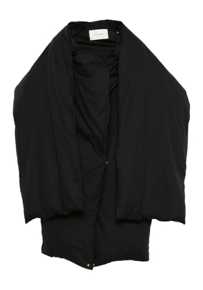 ENTIRE STUDIOS Doona scarf-detail padded coat - Black