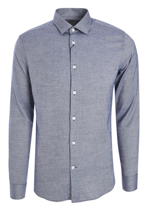 Corneliani poplin shirt - Blue