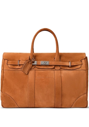 Brunello Cucinelli Weekender Country luggage bag - Brown