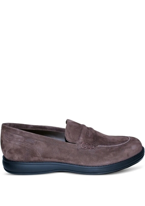 Brioni suede penny loafers - Brown