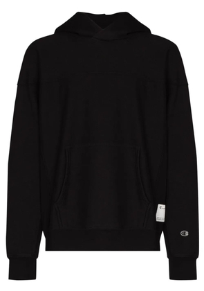 Champion logo-patch hoodie - Black