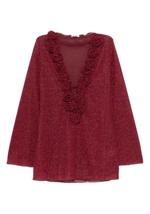 Oséree Lumière Rose mini dress - Red